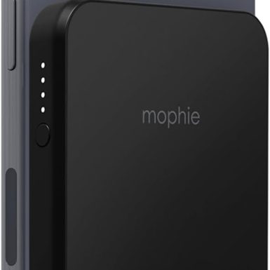 Mophie Snap+ Juice Pack Mini - Magnetic 5000mAh Portable Charger, MagSafe Compatible, USB-C, Multi-Orientation Charging, USB-C Cable Included